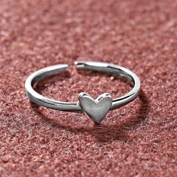 Silver Heart Love Charm